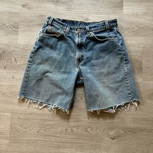 Vintage 550 Levi’s shorts orange tab